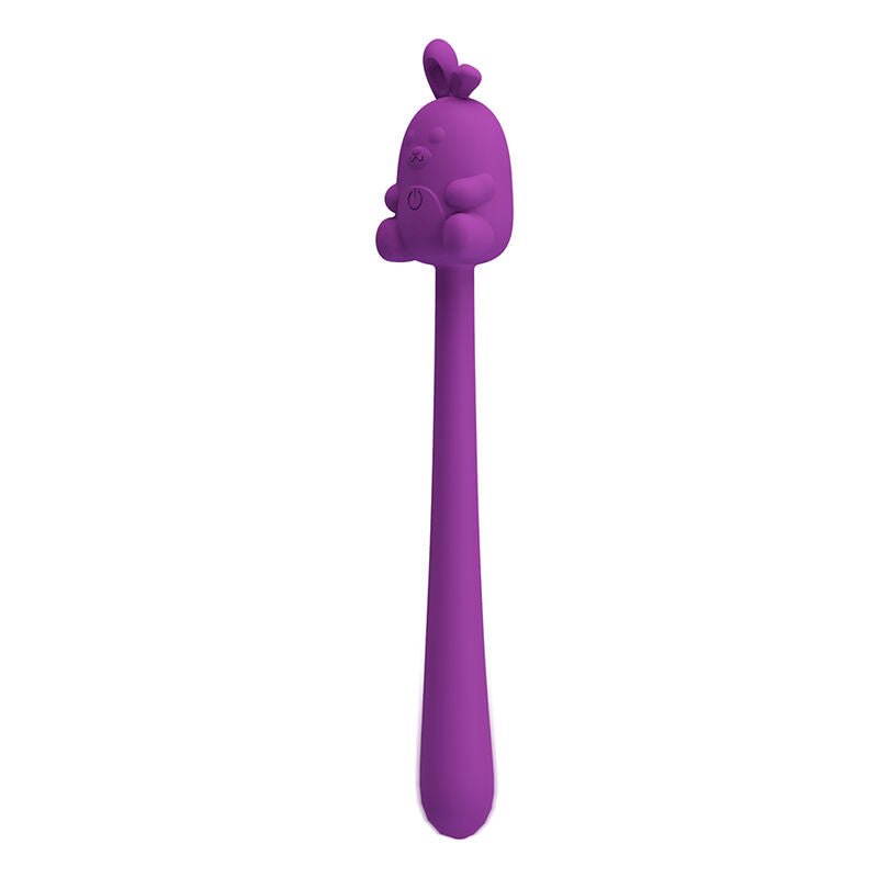 PRETTY LOVE – NIEDLICHER HASE-FLIRTSTIFT, FLEXIBLER VIBRATOR, USB-AUFLADBAR, LILA