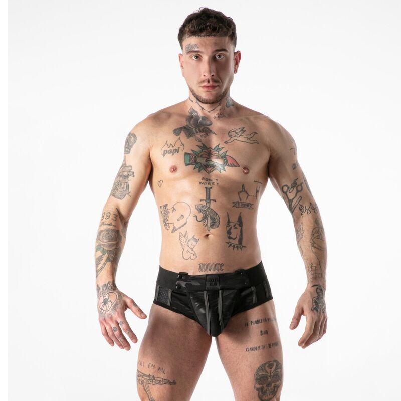 LOCKER GEAR - VOLLSTÄNDIGER MILITÄRZUGRIFF JOCK BRIEF SCHWARZ M