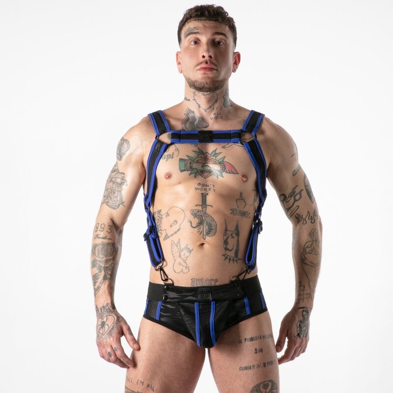 LOCKER GEAR - VOLLSTÄNDIGES MILITÄRZUGRIFFS-KABELBAUM BLAU L/XL