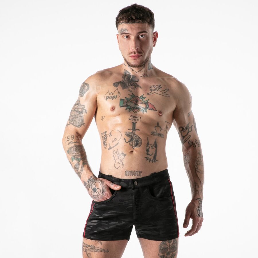 LOCKER GEAR - FULL MILITARY ACCESS SHORT BLACK L
