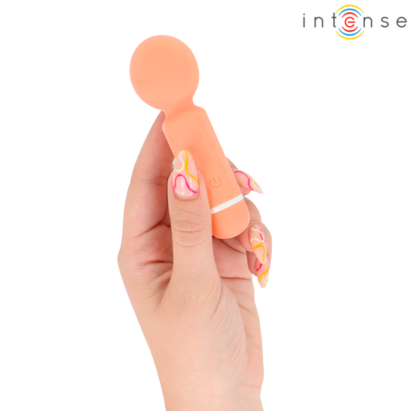 Intense – Jared Mini-Stäbmassager USB-Aufladbar Orange