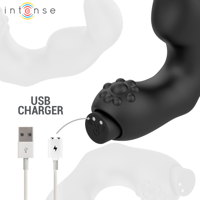 Intense – Henry USB-Aufladbarer Prostata-Massagegerät Schwarz