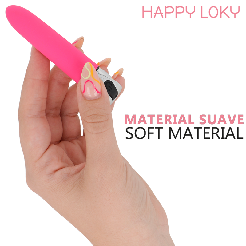 Happy Loky – Ferkchen USB-Aufladbarer Mini-Vibrator Pink