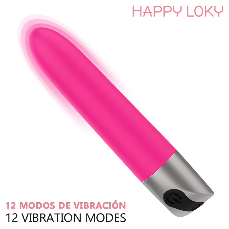 Happy Loky – Ferkchen USB-Aufladbarer Mini-Vibrator Pink