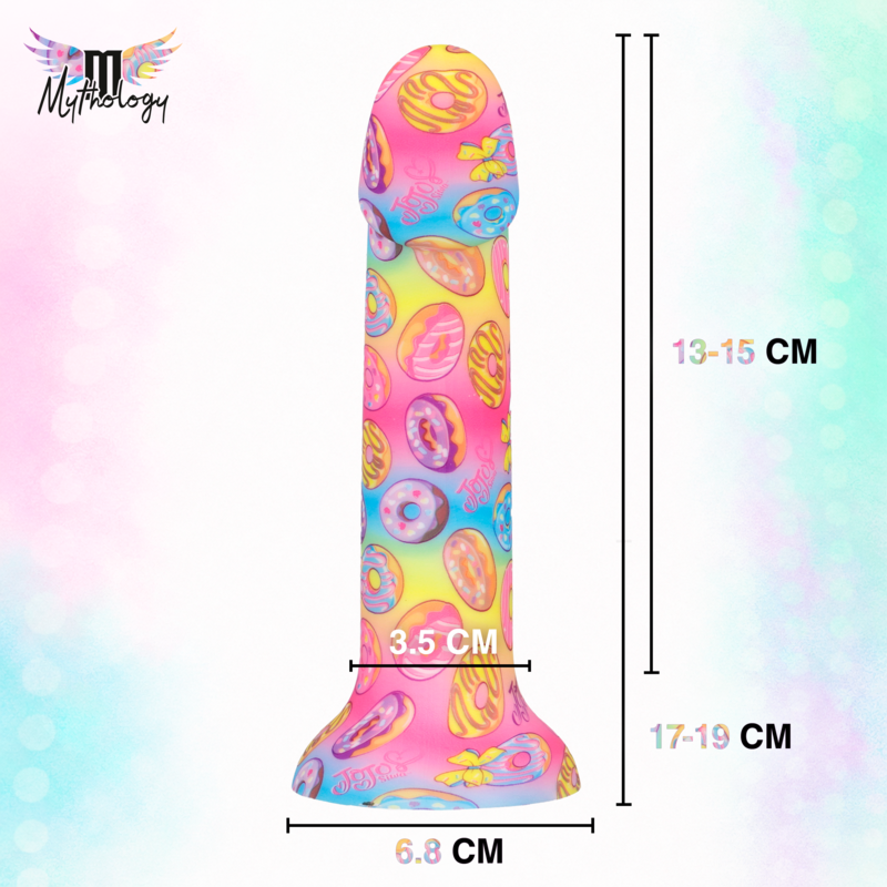 Mythology – Lyra 2 Silikondildo 19 cm Ø 3,3 cm Donuts