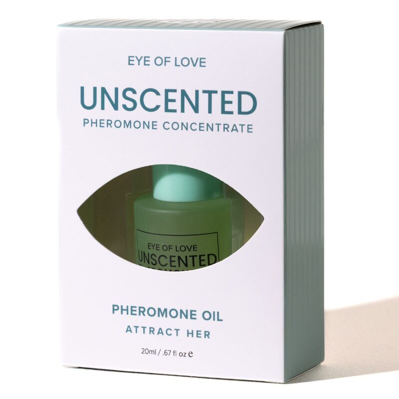 EYE OF LOVE – PHEROMONHALTIGES PARFÜMÖL FÜR MÄNNER, GERUCHSNEUTRAL, 20 ML