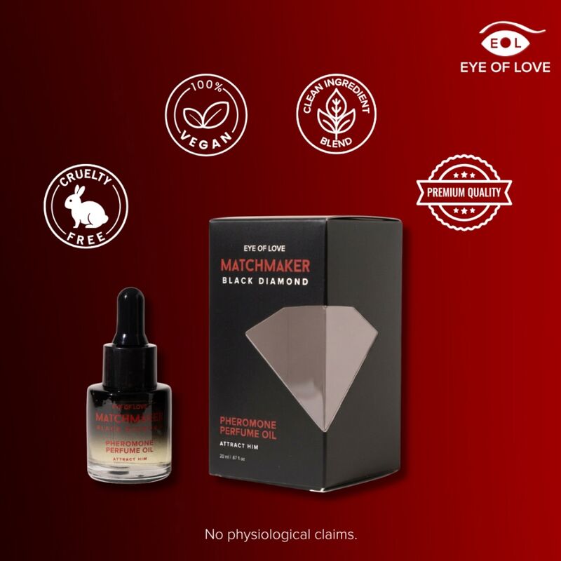 EYE OF LOVE – MATCHMAKER BLACK DIAMOND PHEROMON PARFÜMÖL 20 ML
