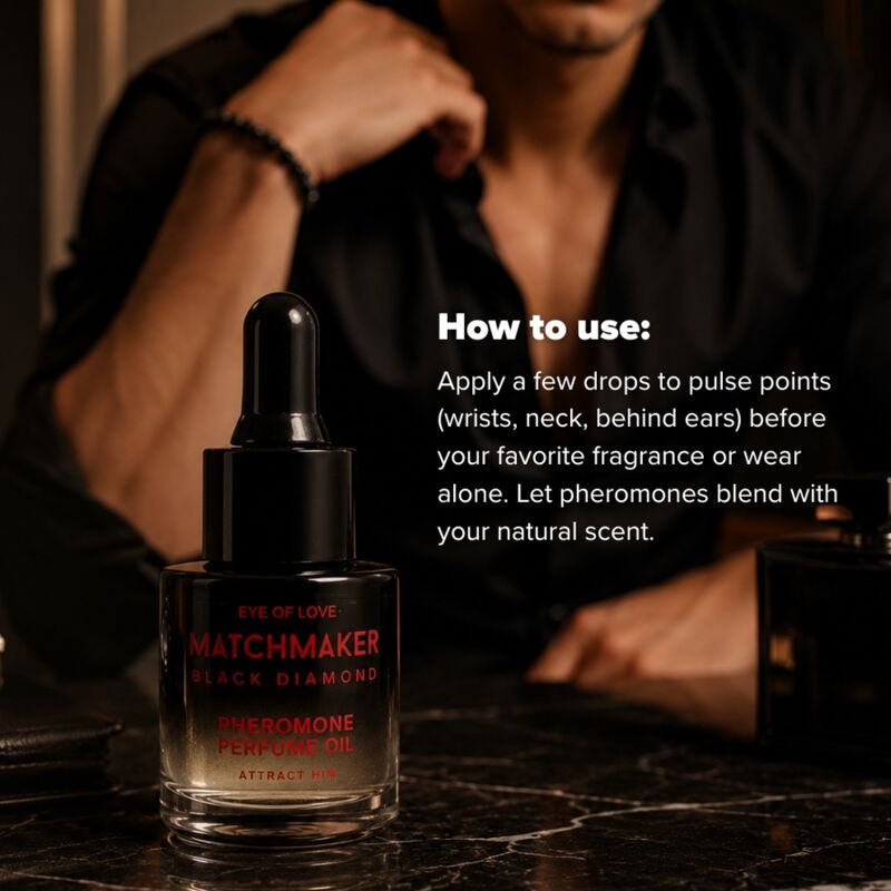 EYE OF LOVE – MATCHMAKER BLACK DIAMOND PHEROMON PARFÜMÖL 20 ML
