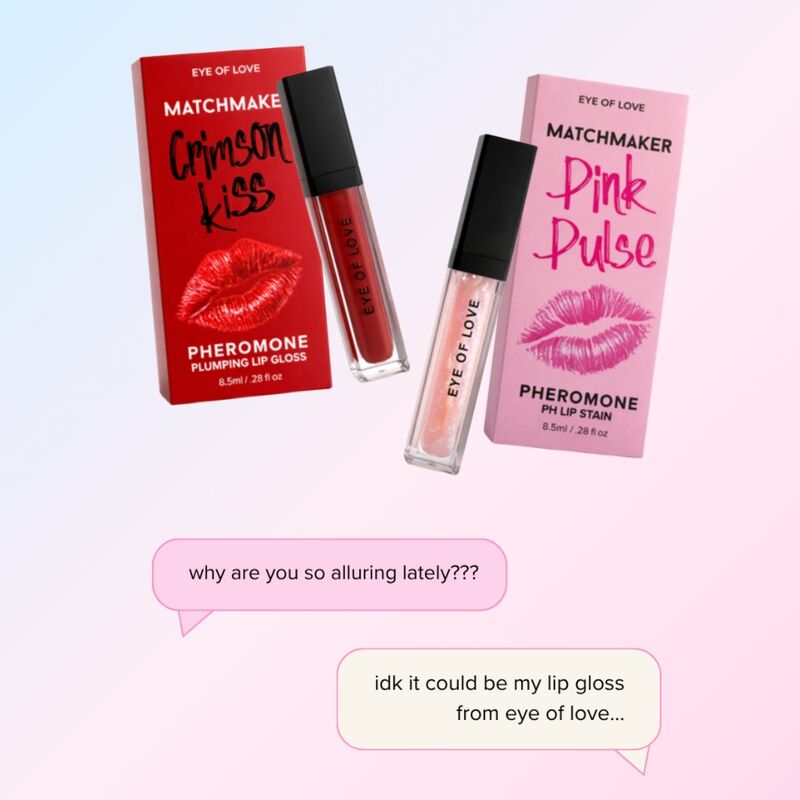 EYE OF LOVE – MATCHMAKER CRIMSON KISS ROTER LIPPENGLOSS MIT VOLUMENWIRKUNG UND PHEROMONEN 8,5 ML