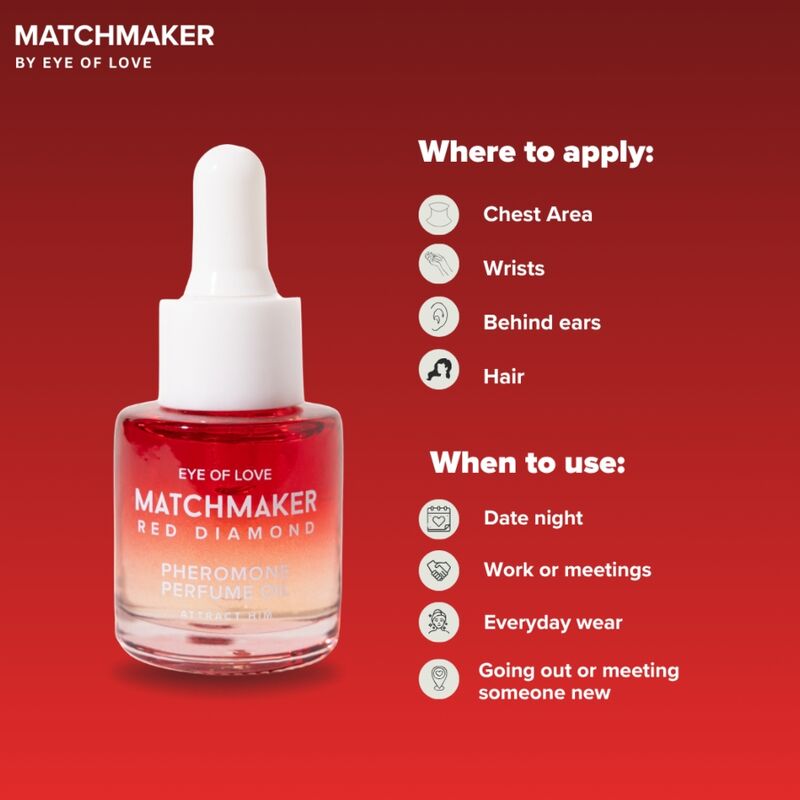 EYE OF LOVE – MATCHMAKER ROTER DIAMANT-PHEROMON-PARFÜMÖL 20 ML