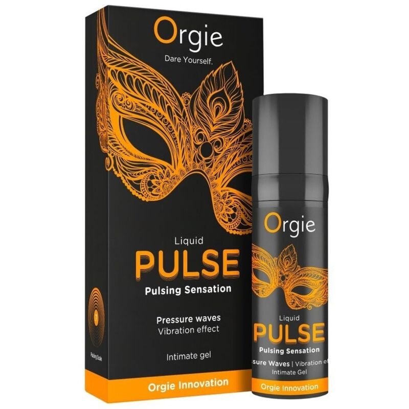 ORGIE - PULSE KISSABLE PULSIERENDES INTIMGEL MIT PULSIERTEM NERVENVERHALTEN 15 ML
