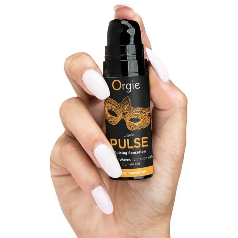 ORGIE - PULSE KISSABLE PULSIERENDES INTIMGEL MIT PULSIERTEM NERVENVERHALTEN 15 ML