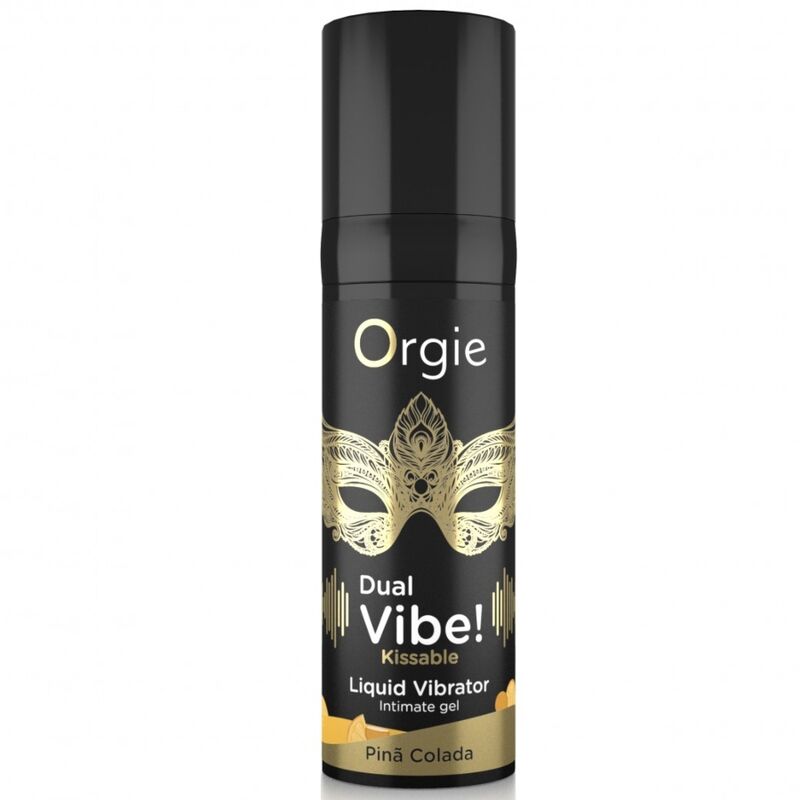 ORGIE - DUAL-VIBE! PIÑA COLADA KISSABLE FLÜSSIGER VIBRATOR 15 ML
