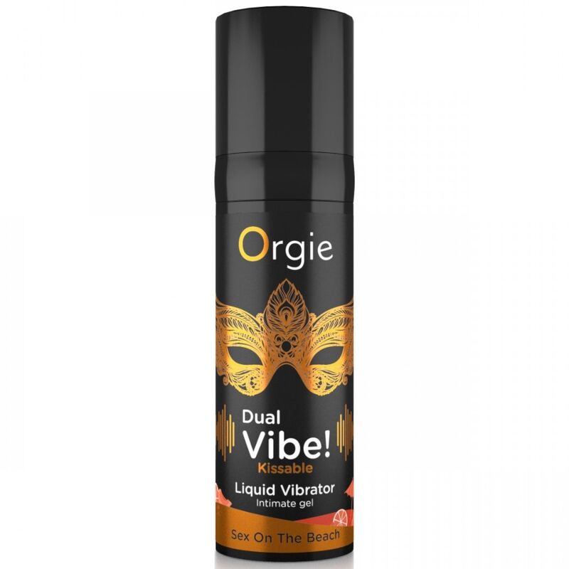 ORGIE - DOPPELVIBRATOR! SEX AM STRAND KÜSSER FLÜSSIGVIBRATOR 15 ML