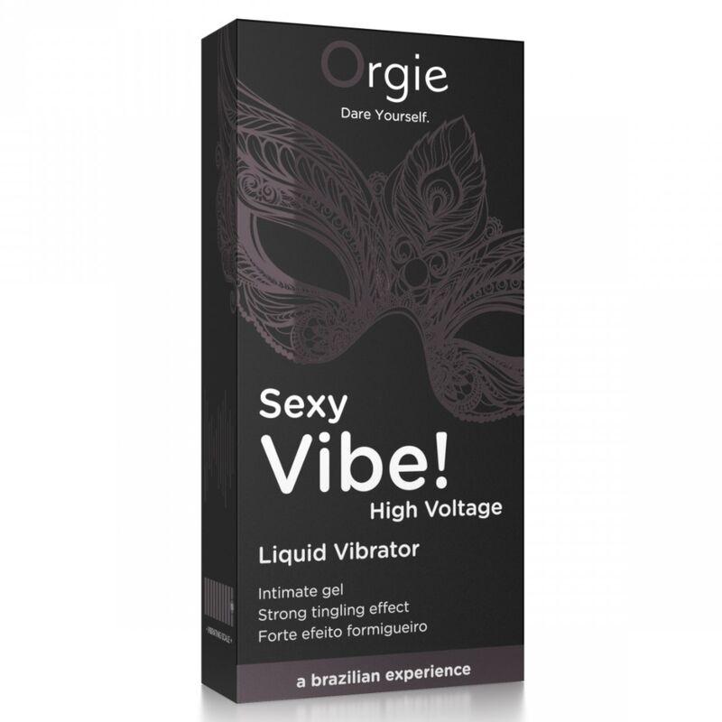 ORGIE - SEXY VIBE! EXTRA STARKER FLÜSSIGKEITSVIBRATOR MIT HOCHSPANNUNG, 15 ML