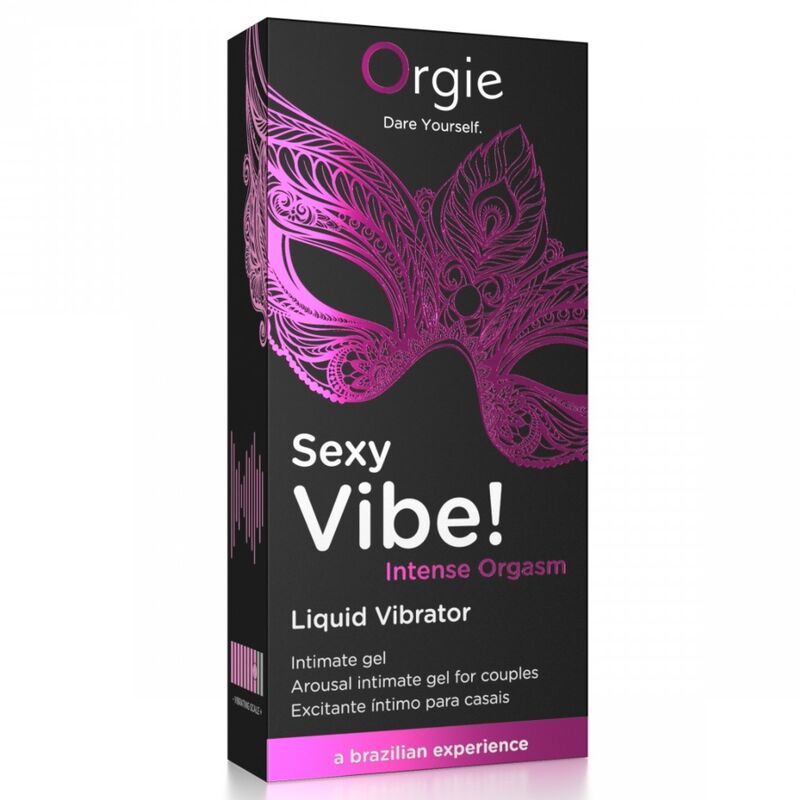 ORGIE - SEXY VIBE! INTENSIVES ORGASMUS, VIELFÄLTIGE EMPFEHLUNGEN, INTIMGEL 15 ML