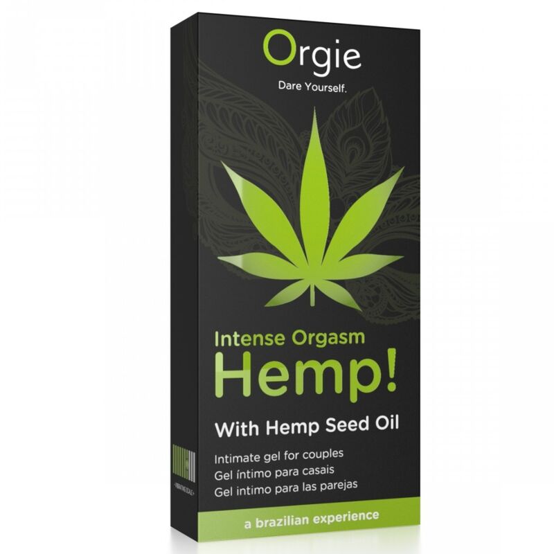 ORGIE - HANF! INTENSIVES ORGASMUS, VIELFÄLTIGE EMPFEHLUNGEN, INTIM-GEL 15 ML