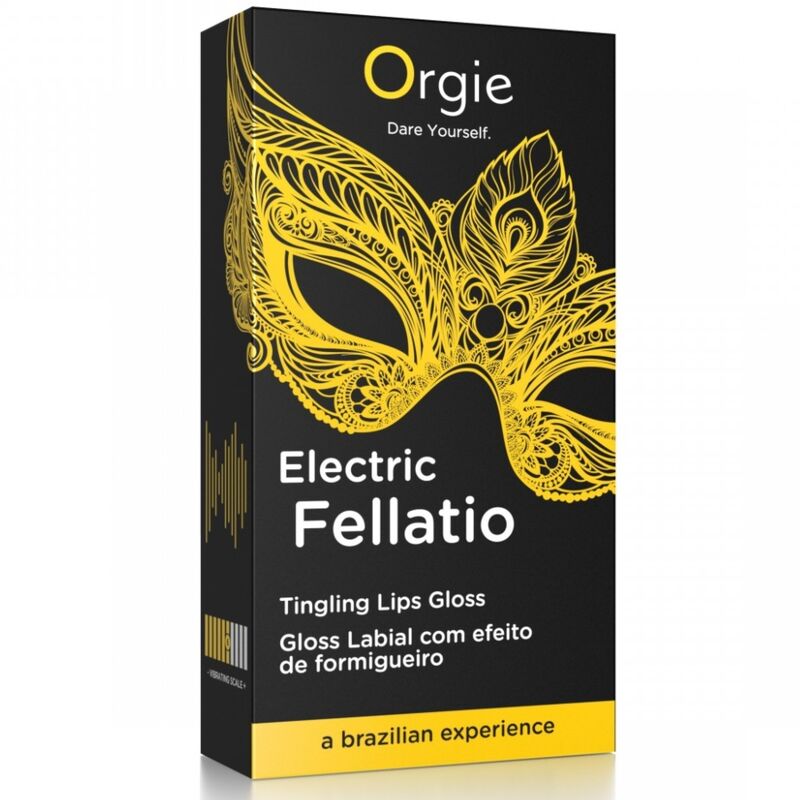 ORGIE - ELEKTRISCHES FELLATIO VIBRIERENDER, KRIBBELNDER LIPPENGLANZ 10 ML