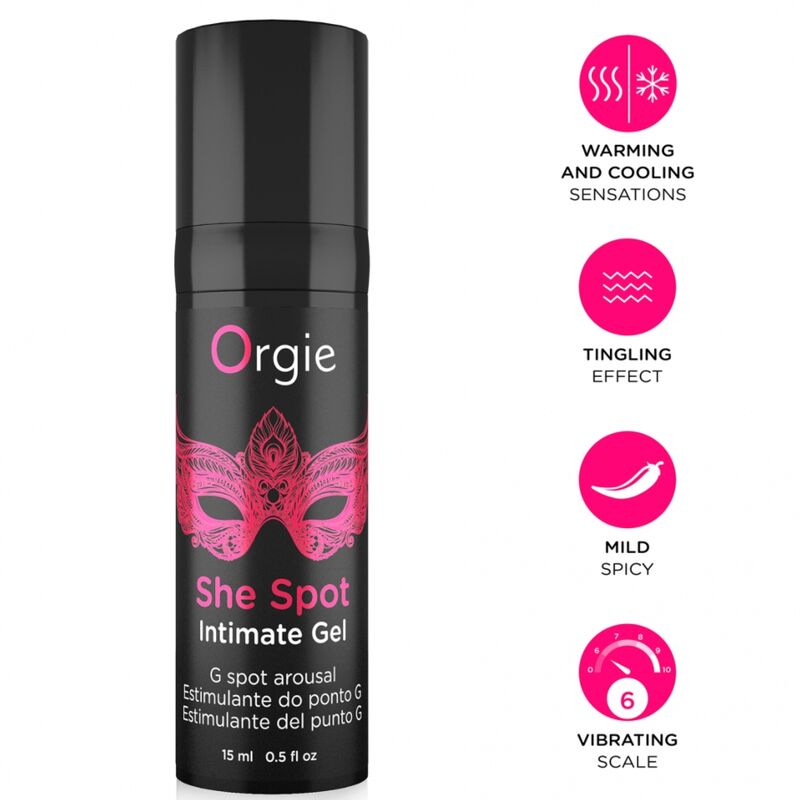 ORGIE - SHE SPOT G-SPOT ERREGUNGS-INTIMGEL 15 ML