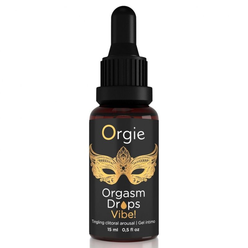ORGIE - ORGASMUS-TROPFEN-VIBULATOR! VIBRIERENDER KLITORISTISCHER ERMÖGLICHUNGSSPANNER 15 ML