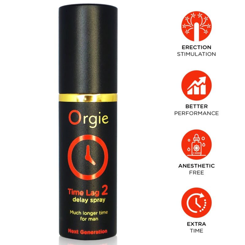 ORGIE - TIME LAG 2 VERZÖGERTES SPRAY, ANÄSTHETIKFREI, 10 ML