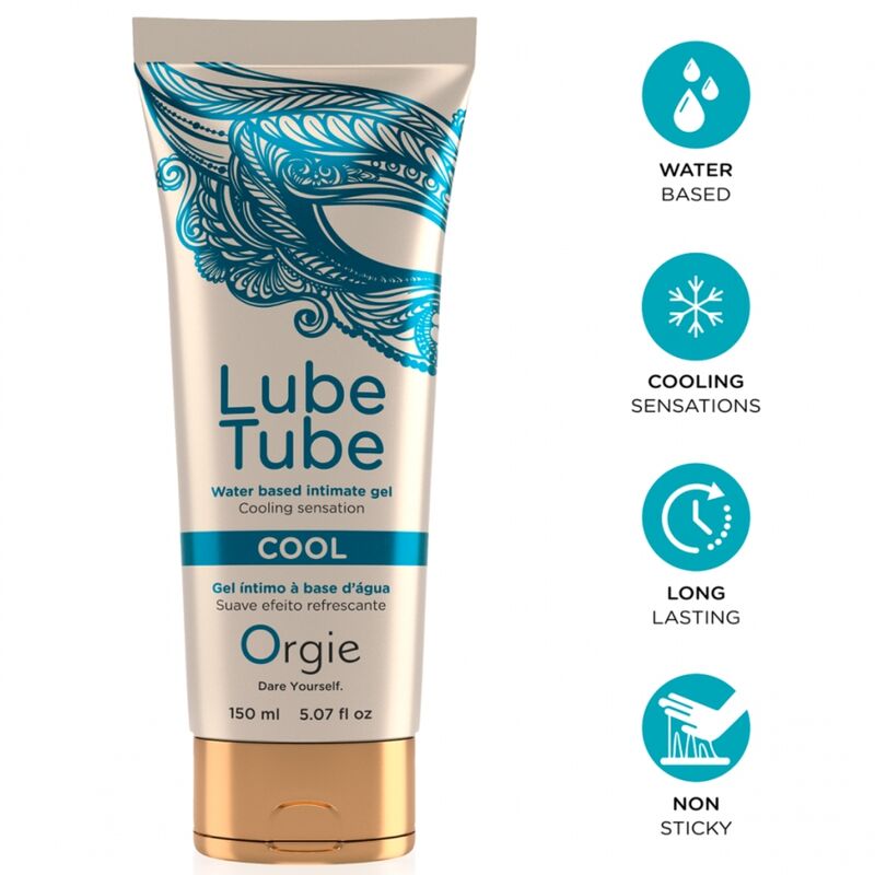 ORGIE - LUBE TUBE COOL KÜHLENDES, WASSERBASIERTES INTIMGEL 150 ML