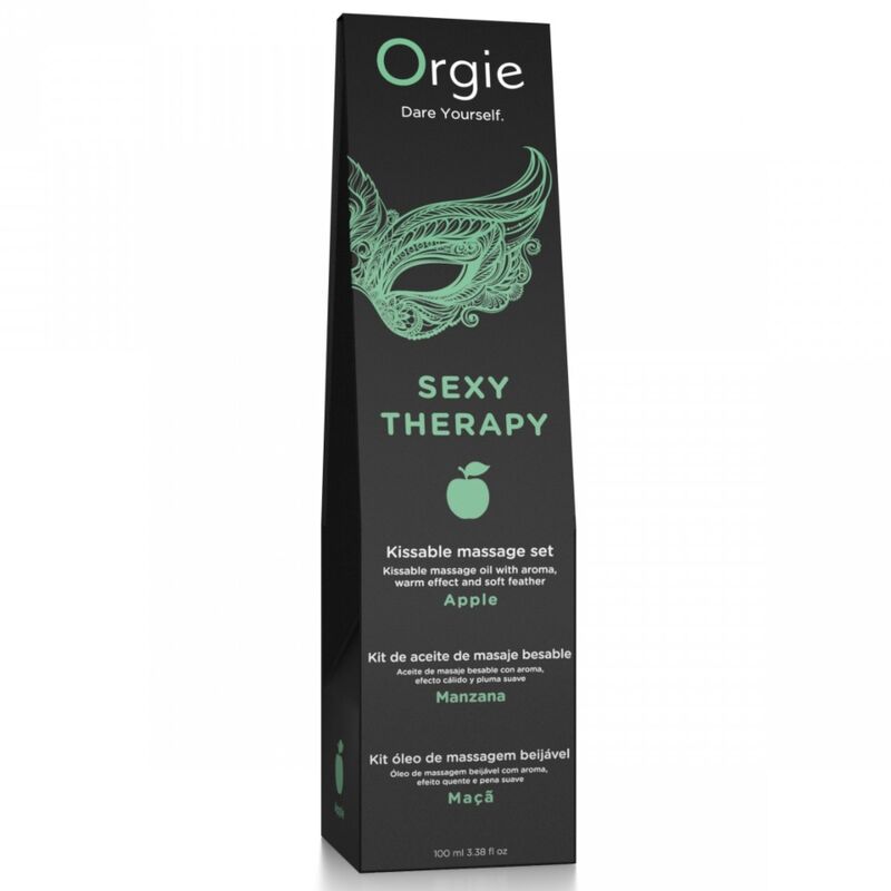 ORGIE - LIPPENMASSAGE-SET MIT APFELDUFT, 100 ML