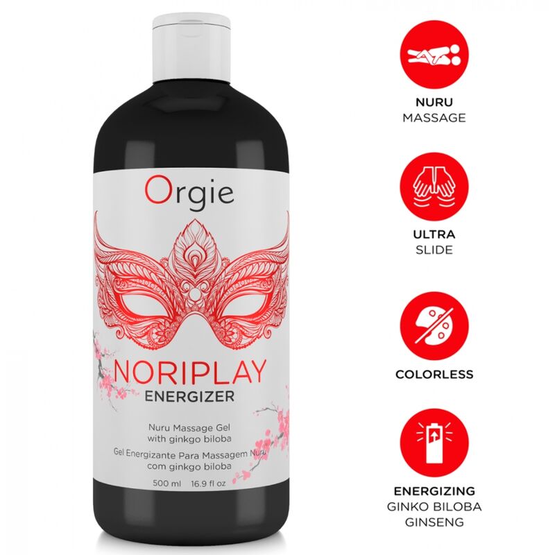 ORGIE - NORIPLAY ENERGIZER BODY TO BODY NURU MASSAGEGEL 500 ML