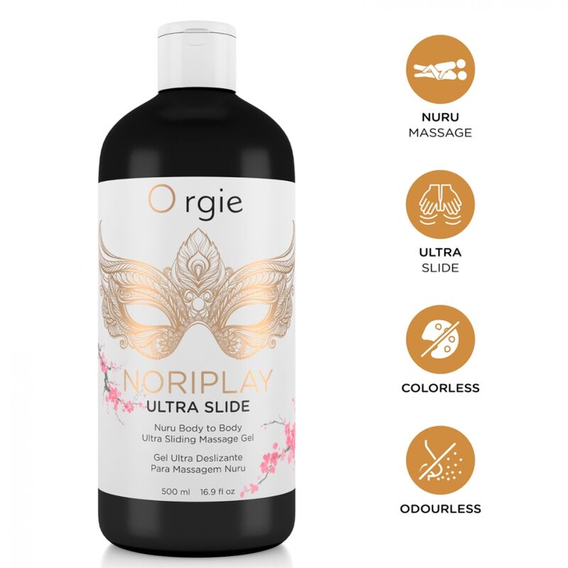 ORGIE - NORIPLAY ULTRA SLIDE BODY TO BODY NURU MASSAGEGEL 500 ML