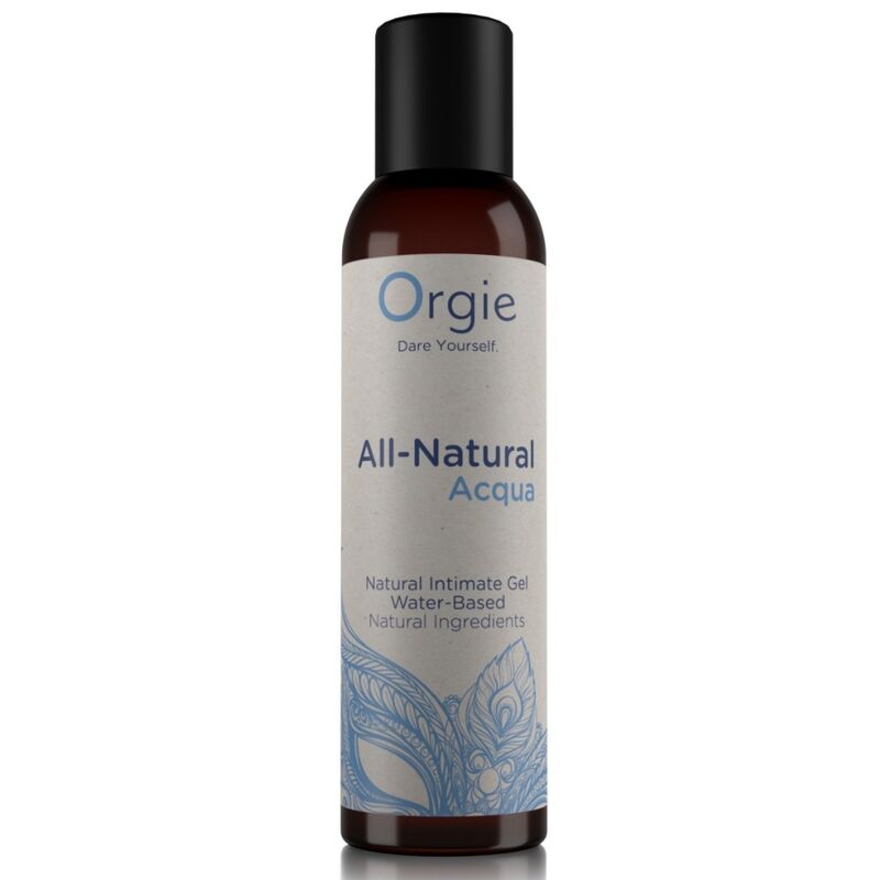 ORGIE - GANZ NATÜRLICHES, WASSERBASIERTES INTIMGEL AUF AQUA-BASIS, 150 ML