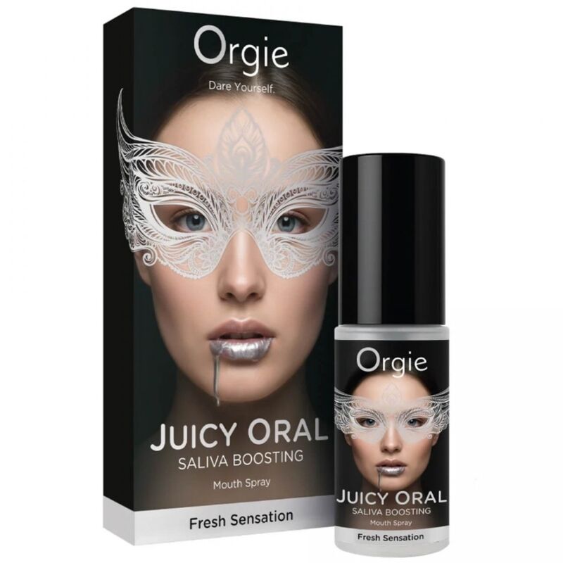 ORGIE - SAFTIGES MUNDSPRAY ZUR FÖRDERUNG DES SPEICHELFLUSSES, MINZE, 15 ML