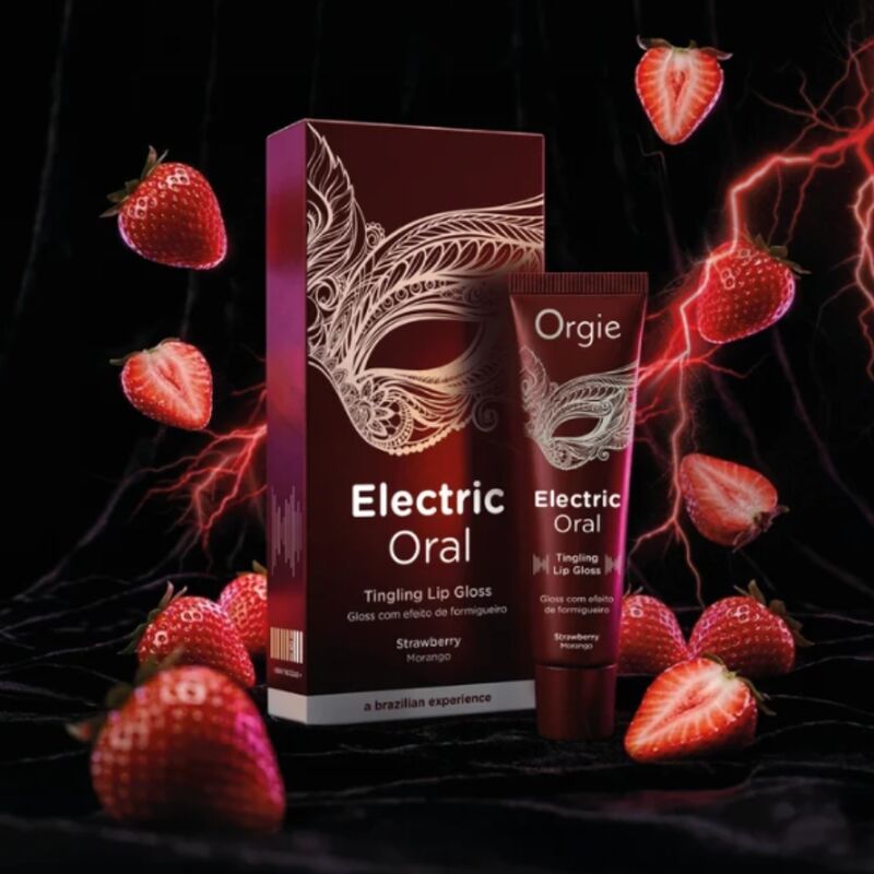 ORGIE - ELEKTRISCHER, KRIBBELNDER LIPPENBALSAM FÜR DEN MUND, 15 ML