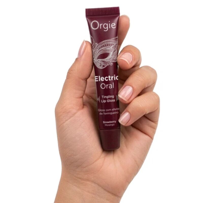 ORGIE - ELEKTRISCHER, KRIBBELNDER LIPPENBALSAM FÜR DEN MUND, 15 ML