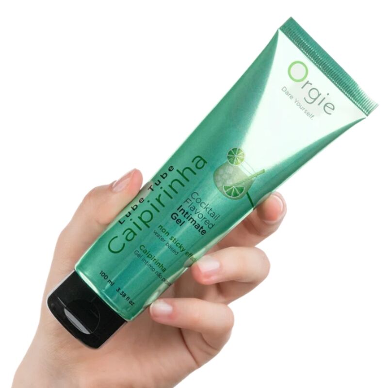ORGIE - GLEITGEL-TUBE-COCKTAIL CAIPIRINHA, KÜSSTBARES, WASSERBASIERTES INTIMGEL, 100 ML