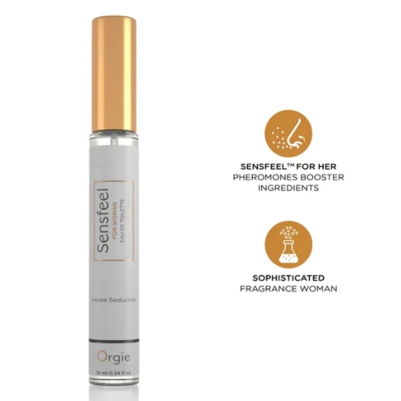 ORGIE - SENSFEEL FÜR FRAUEN, PHEROMON-BOOSTER-EAU DE TOILETTE, REISEGRÖSSE 10 ML