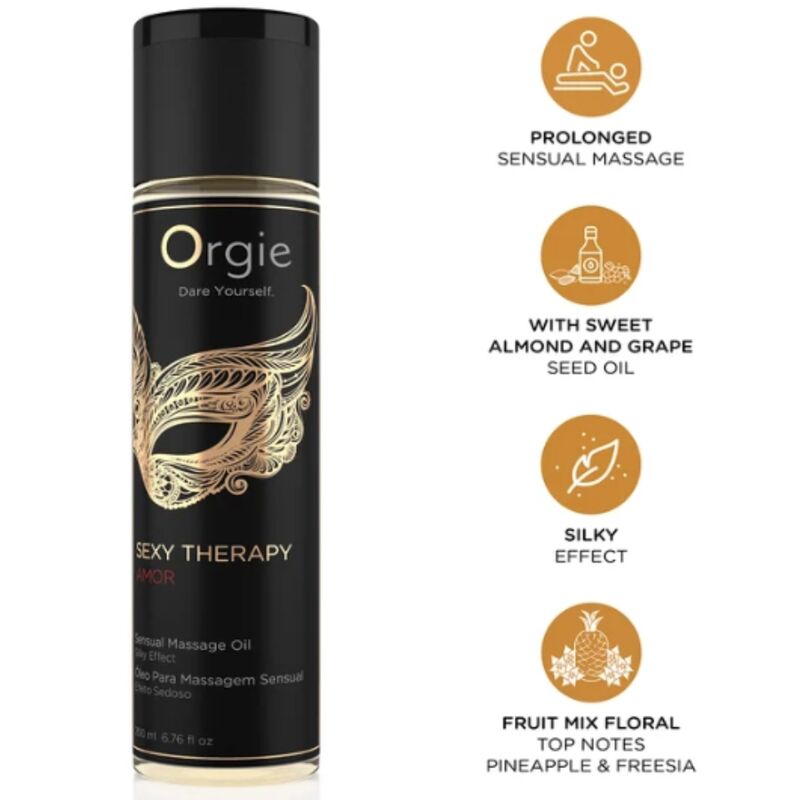 ORGIE - SEXY THERAPY AMOR SENSUAL MASSAGEÖL 200 ML