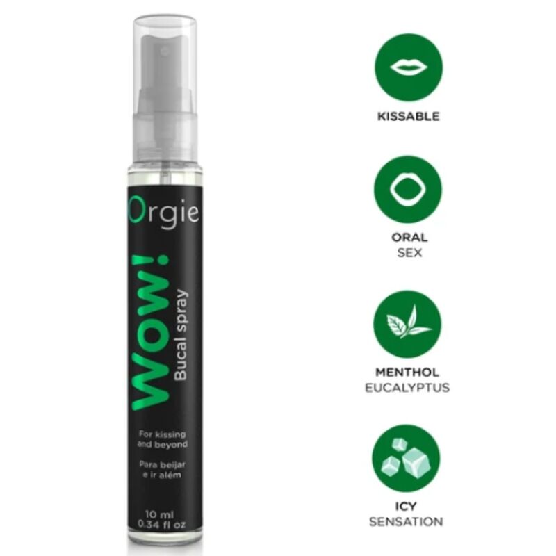ORGIE - WOW! MENTHOL- UND EUKALYPTUS-MUNDSPRACHE 10 ML