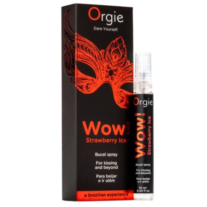 Orgie – Wow! Erdbeer-Eis-Mundspray 10 ml