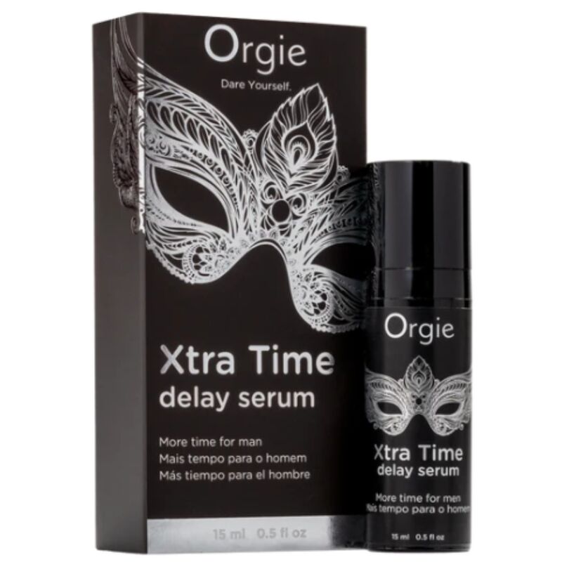 ORGIE - XTRA TIME SILIKON-VERZÖGERUNGSSERUM, ANÄSTHETIKFREI, 15 ML