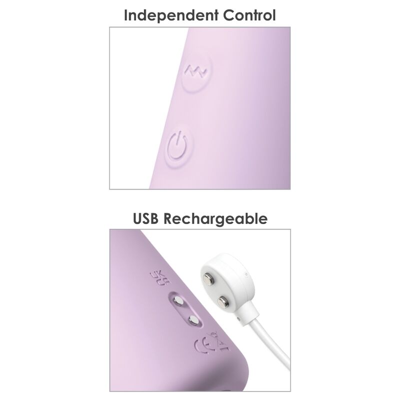 FANTASY FOR HER - FANTASY TWIST VIBRATOR MIT DREH- UND DRUCKFUNKTION (LILA)