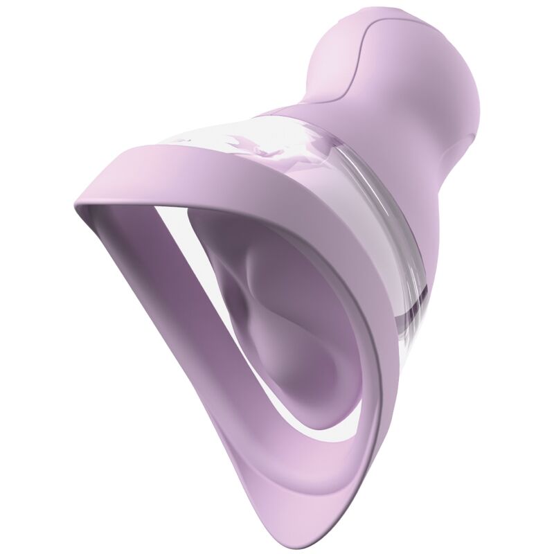 FANTASY FOR HER - VELOURA TOUCH LUSTIKPUMPE INTIMPUMPE MIT SAUG- UND VIBRATIONSFUNKTION LILA