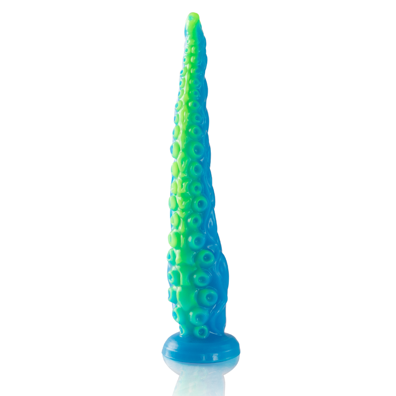 EPIC - SCYLLA FLUORESZIERENDER DÜNNER TENTAKELDILDO GROSSE GRÖSSE