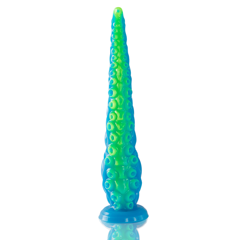 EPIC - SCYLLA FLUORESZIERENDER DÜNNER TENTAKELDILDO GROSSE GRÖSSE