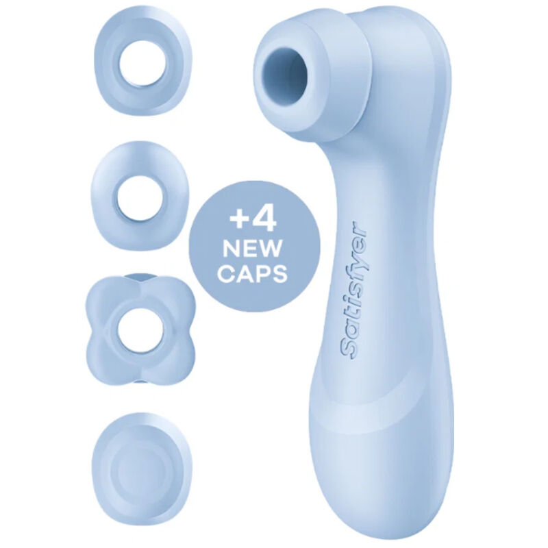 SATISFYER - PRO 2 GENERATION 4 KLITORALSTIMULATOR SERENE BLUE