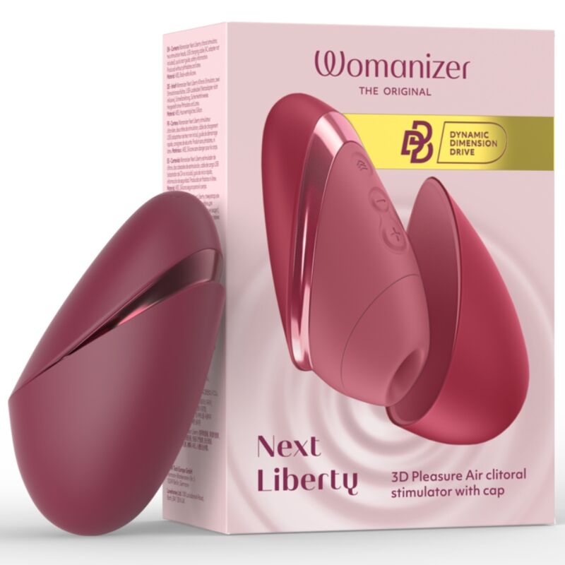 WOMANIZER - NEXT SUCTION CLITORAL STIMULATOR 14 INTENSITÄTSSTUFEN BORDEAUX