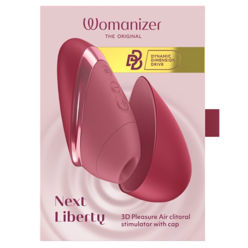 WOMANIZER - NEXT SUCTION CLITORAL STIMULATOR 14 INTENSITÄTSSTUFEN BORDEAUX