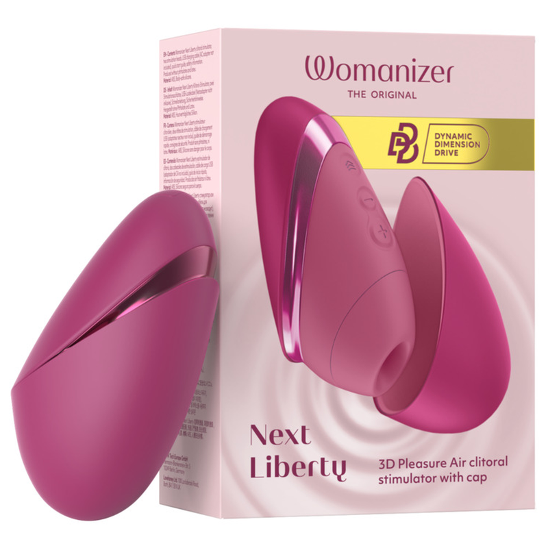 WOMANIZER - NEXT LIBERTY 3D KLITORALSTIMULATOR INTENSIVES ROSA LUFT DER LUFT