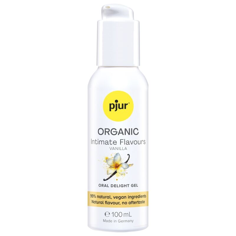 pjur – Bio-Pastrich mit Vanille-Geschmack, 100 ml