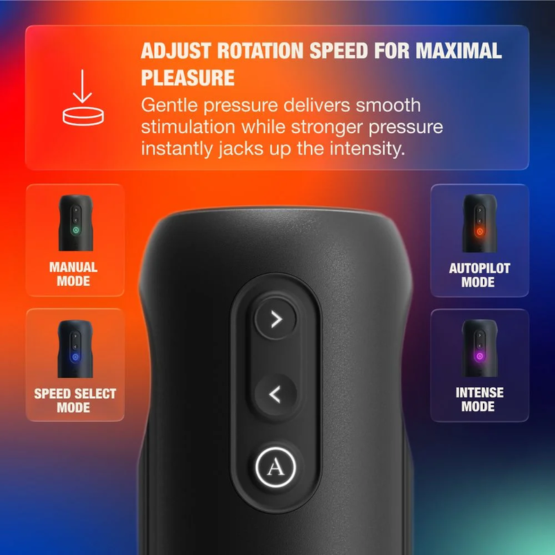 ARCWAVE - ORBIT 360° DREHBARER MÄNNLICHER MASTURBATOR MIT APP-STEUERUNG SCHWARZ