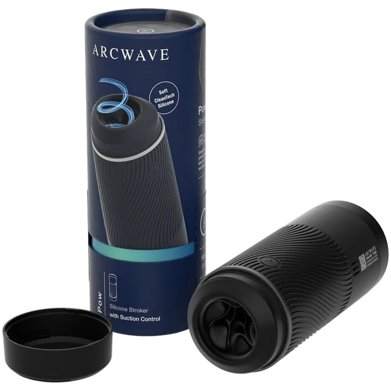 ARCWAVE - POW MANUELLER STROKER MIT SAUGKONTROLLE SCHWARZ